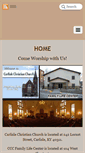 Mobile Screenshot of carlislechristian.com